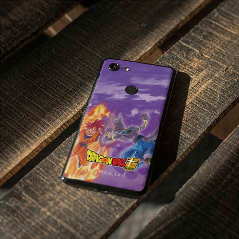 Dragon Ball Super Goku vs Beerus Google Pixel 3 Skin
